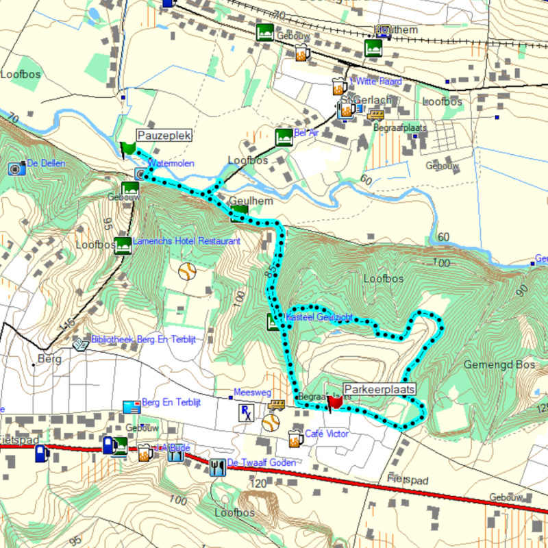 route dag 1