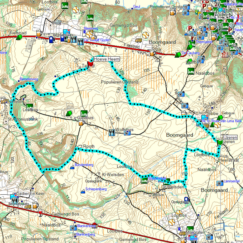 route dag 3