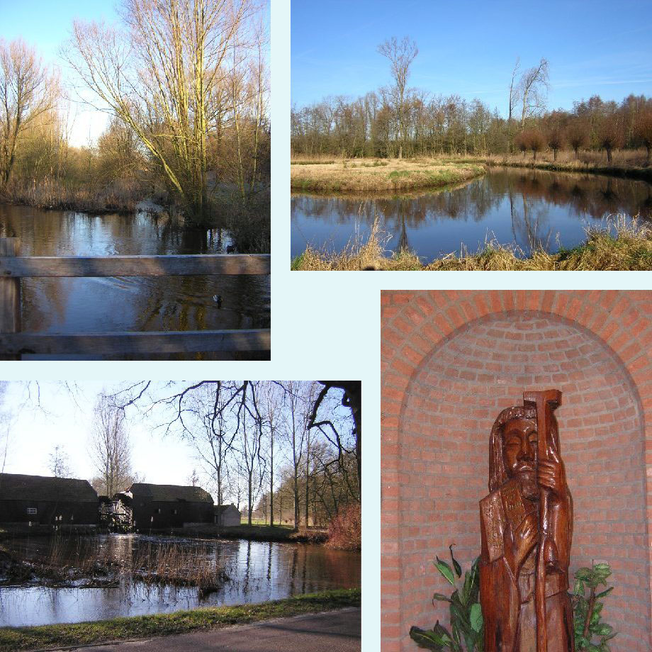 de Rul in Geldrop, Urkhovense Zeggen, Collse Watermolen, St. Antonius