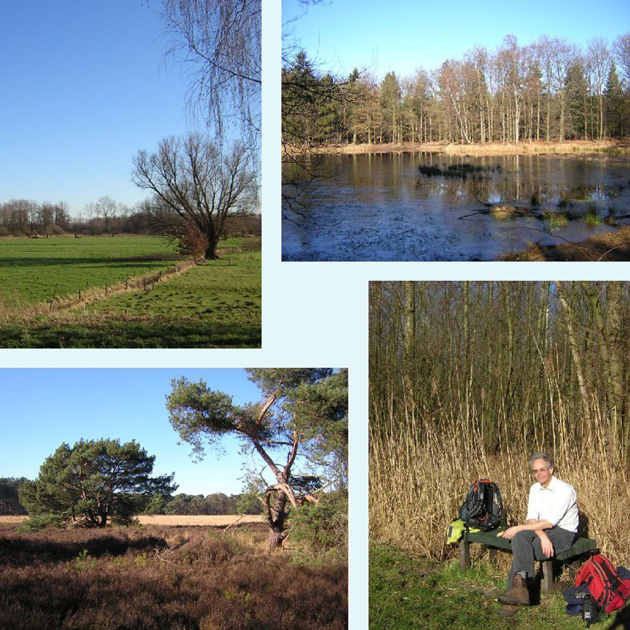 boerenland, Geeneindse Heide, pauze in Heerendonk
