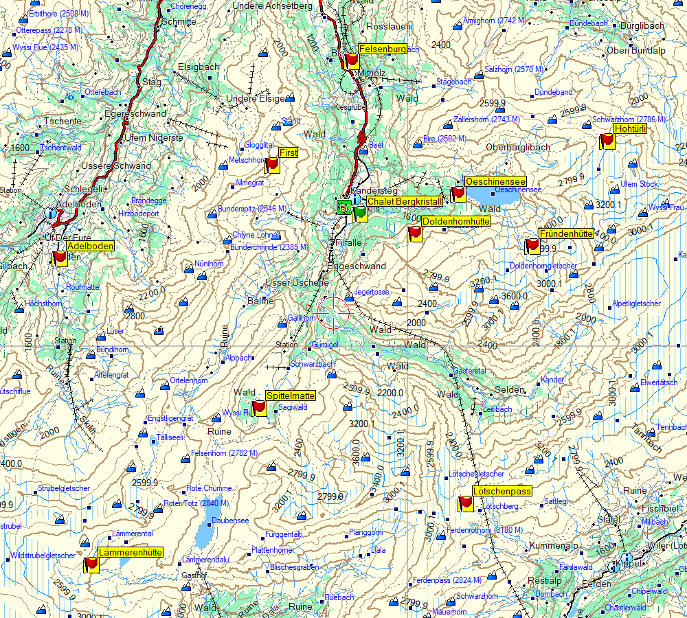 wandelingen in Kandersteg