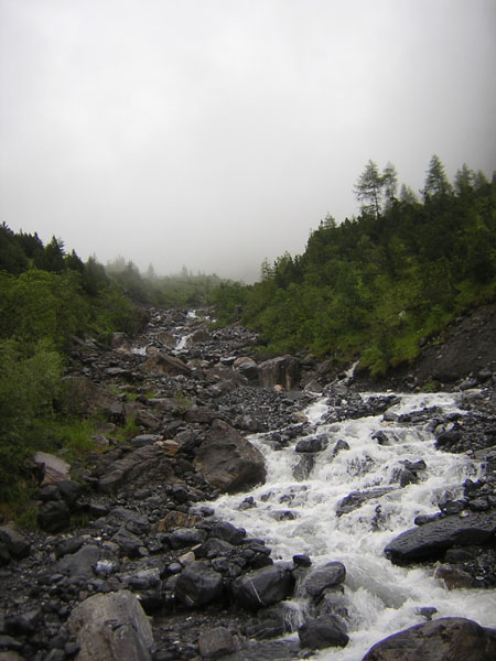 water moet naar beneden