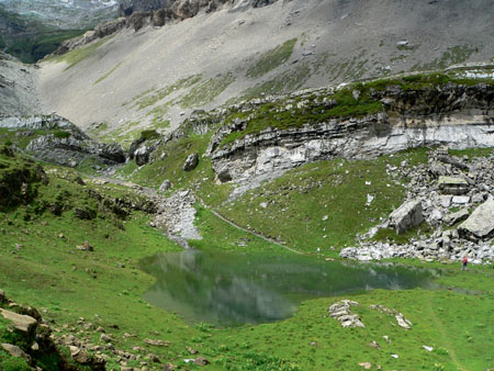 iets meer water dan verwacht