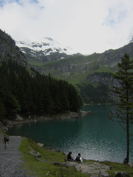 voor het laatst bij de Oeschinensee