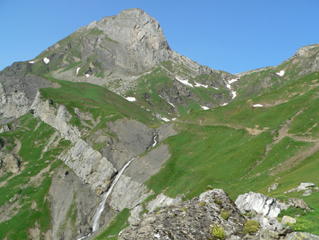 een flink eind boven het Uschenental