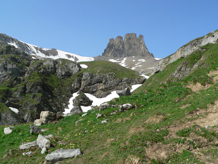 Tschingellochtighorn in zicht