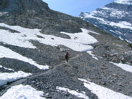 niet veel sneeuw meer