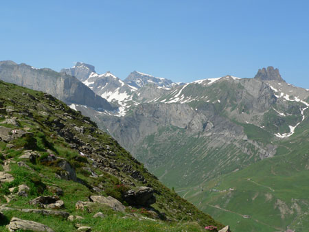 uitzicht vanaf de Wyssi Flue