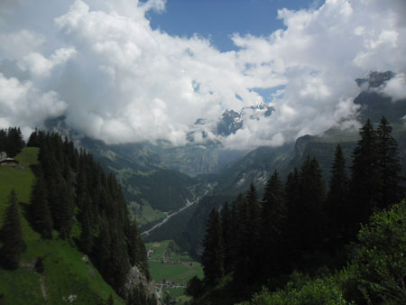 Oeschinensee in de verte