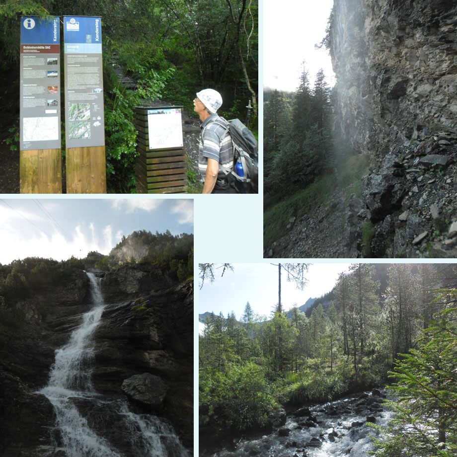 instap huttenpad, Barentritt, veel water vandaag