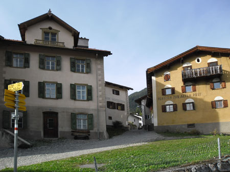 het centrum van Latsch