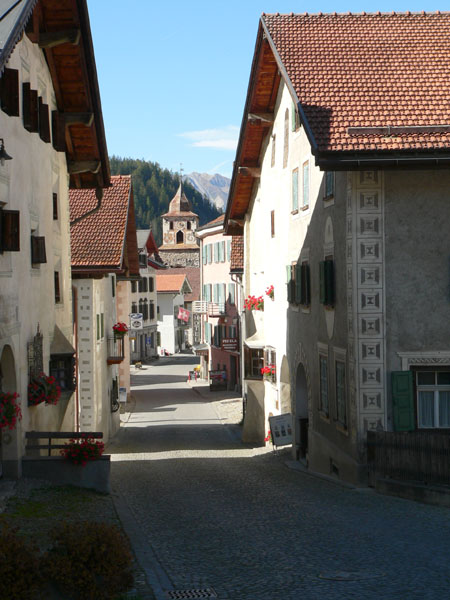 hoofdstraat Bergun
