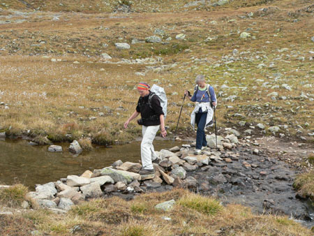 bijna bij het eerste meer
