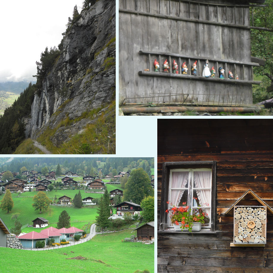 bij Pfingstegg, Sneeuwwitje en teveel dwergen, nostalgie, Zwitsers hotelletje