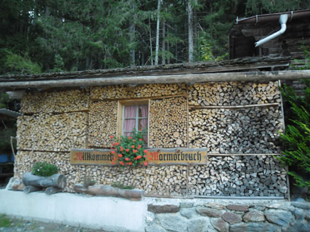 houtvoorraad van Marmorbruch