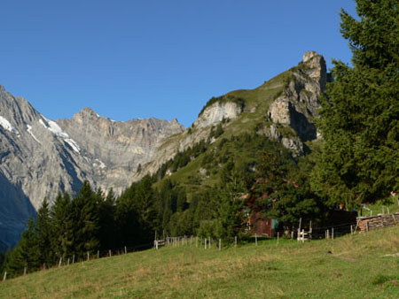 het rotskopje van Bryndli