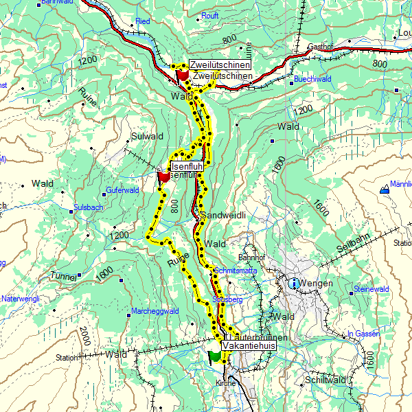 route dag 11