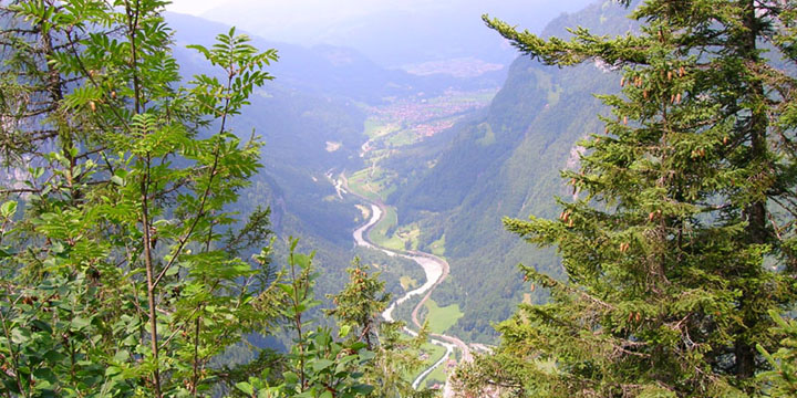 uitzicht vanaf de Leiterhorn