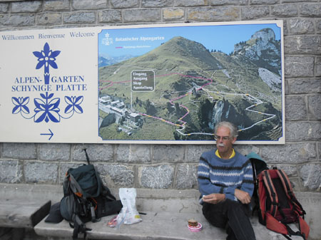 pauze op de Schynoge Platte