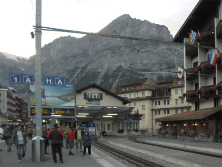 drukte in Grindelwald