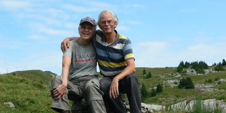 in de Zwitserse bergen