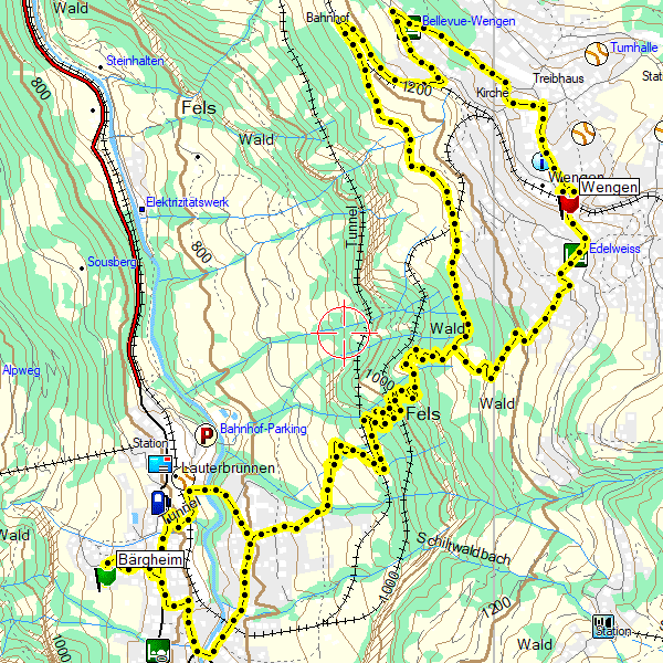 route dag 1