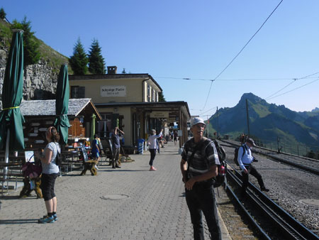 alweer bij de Schynige Platte