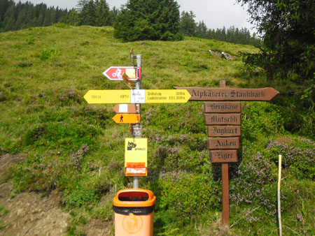 wegwijzer en kaaswijzer