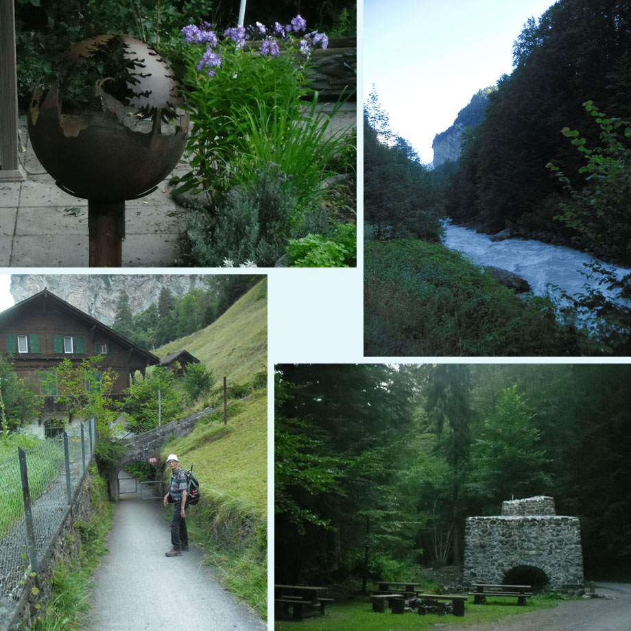 wereldkunst, aan de Lutschine, onderdoorgang, de oude ijzerertsoven