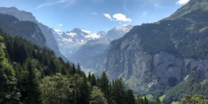 uitzicht vanaf de Staubbachbankli