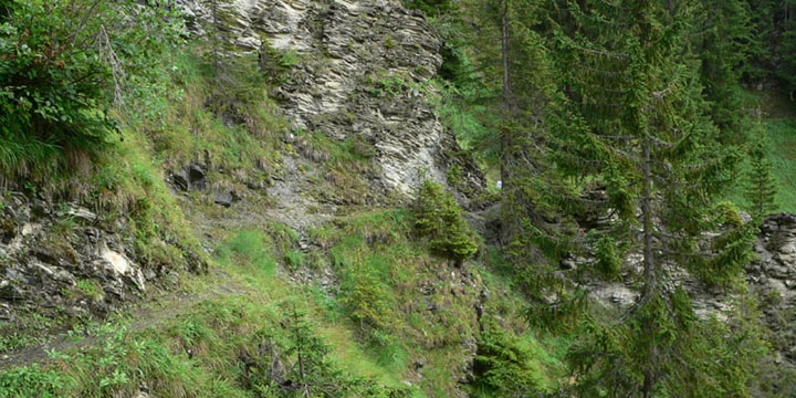 spannend paadje naar Eggmatten