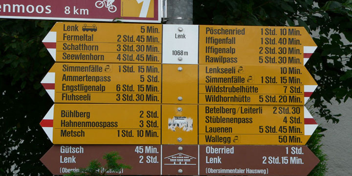 je kunt in Lenk alle kanten op