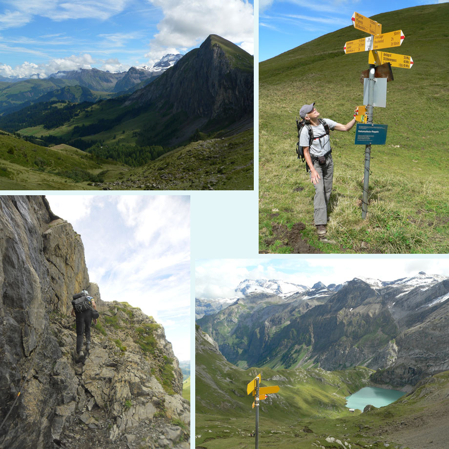 bij de Tungelpass, nog even omhoog, kalenderplaat Iffigsee