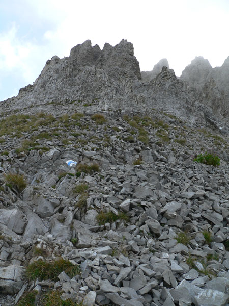 wat een indrukwekkend gesteente