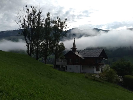 bewolkt begin van de dag