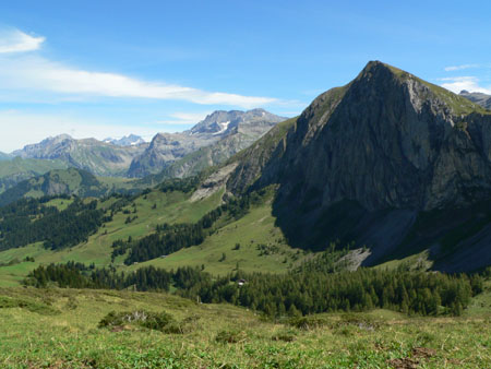uitzicht op de Hangstesprung