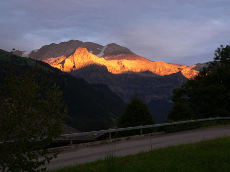 sublieme zonsondergang