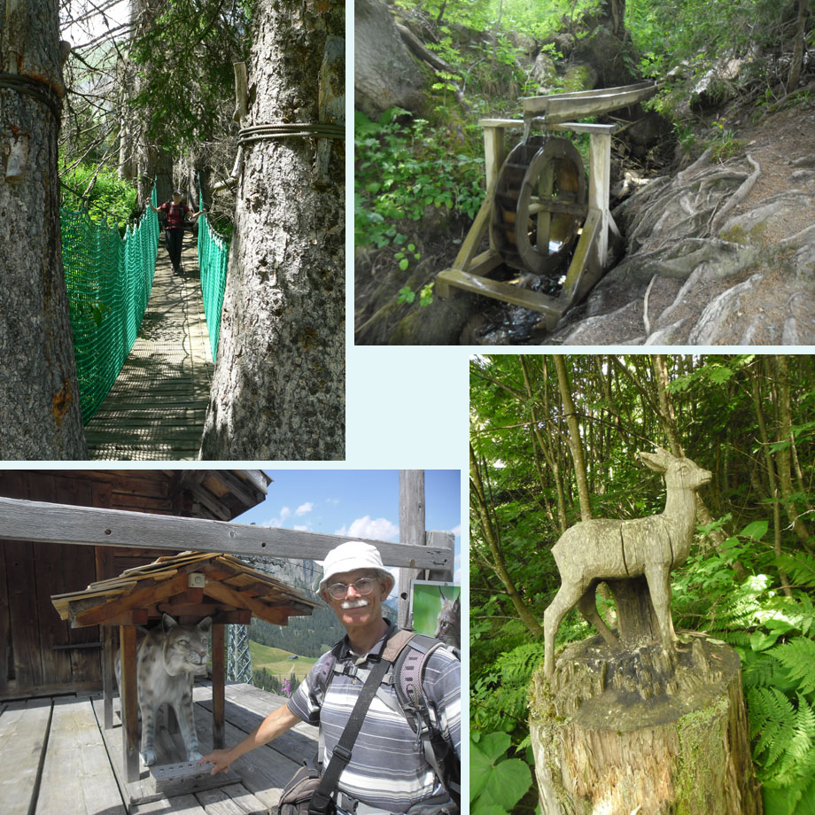 kinderpret op de Luchs-trail