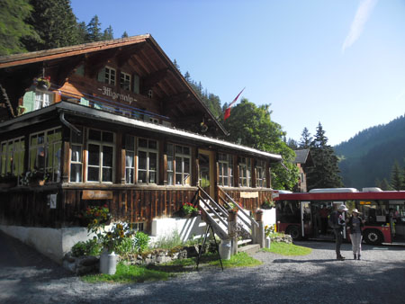 start bij Iffigenalp