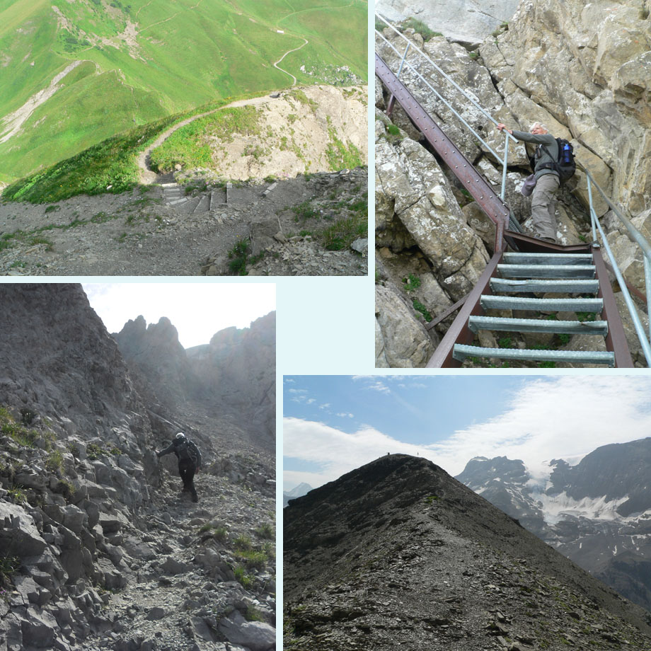 klimmen in de Augigrat