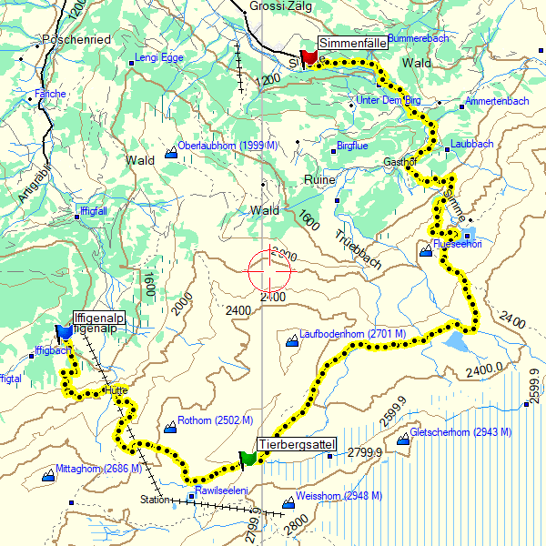 route dag 13