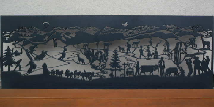 nieuwe, traditionele huisstijl van Lenk