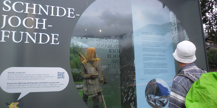 Cube, het minimuseum in Lenk