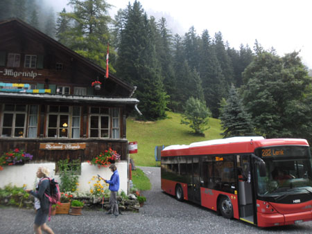 start bij Iffigenalp