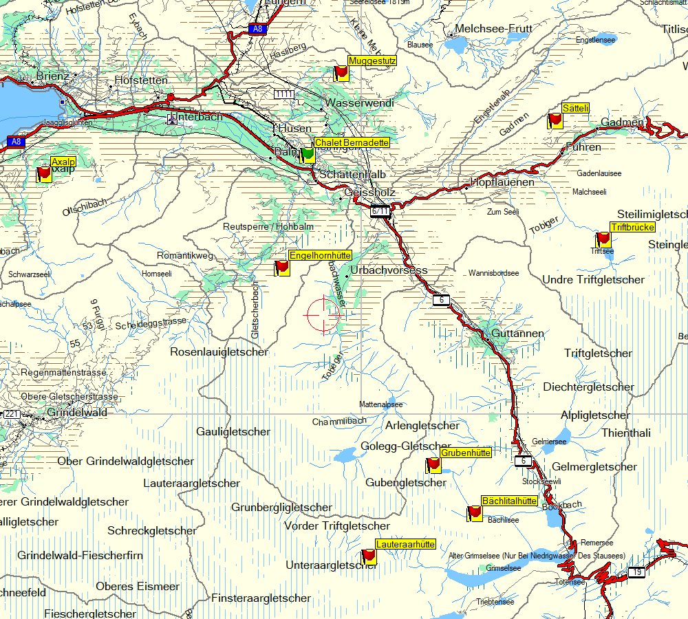 wandelingen in Meiringen