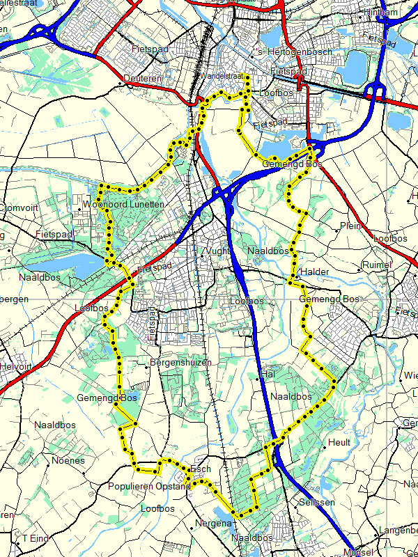 route dag 1