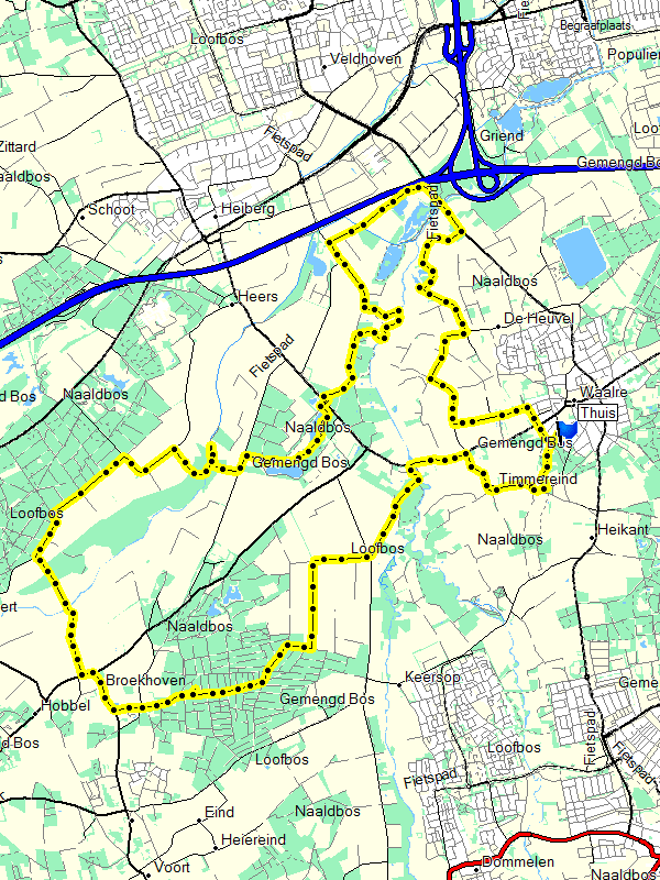 route dag 6
