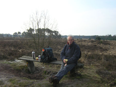 pauze op een mooie plek