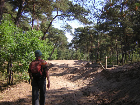 motorcrossbaan op de Weerterheide