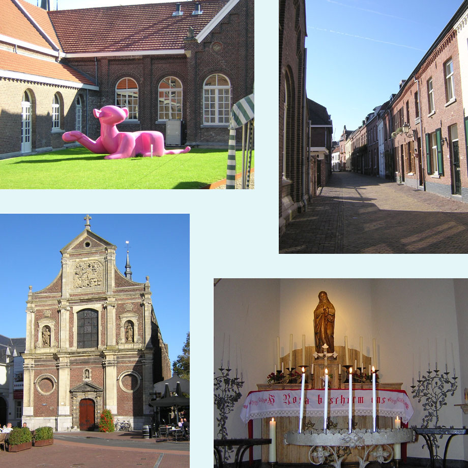 pink panther?, smalle straatjes, aan het marktplein, H. Rosa